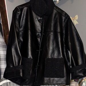 Women’s Black Leather Jacket